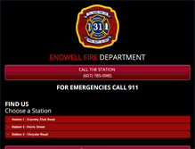 Tablet Screenshot of endwellfire.com